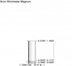 9mm Winchester Mag reamer rental