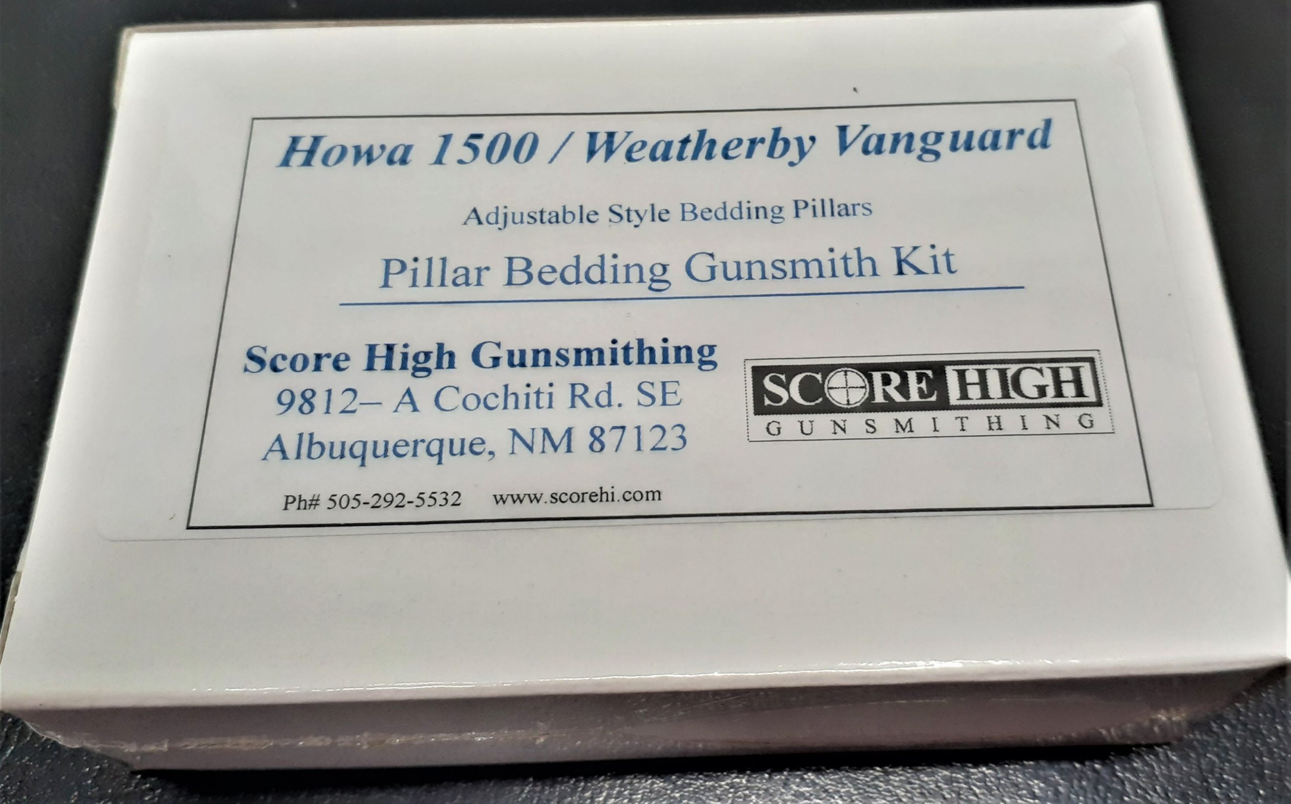 Score-High Pillar Glass Bedding Kit Howa 1500 Weatherby Vanguard SKU - 780928