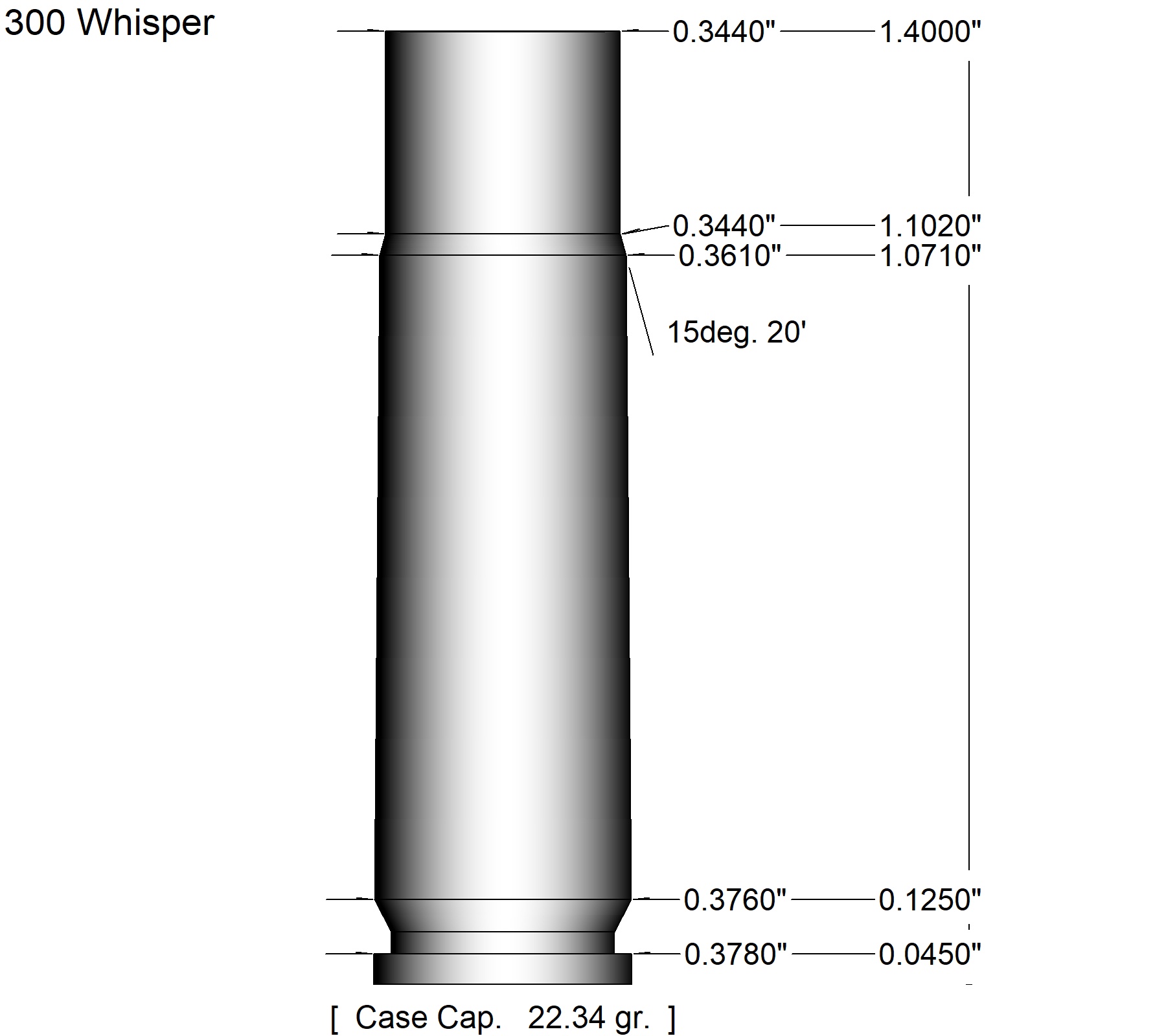 300 Whisper 4D Reamer Rentals