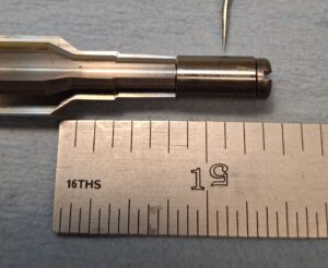 Length of Neck, Throat & Pilot.